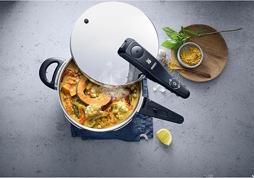 Miniatura 8 de WMF Perfect  Quick Cooker Ø 22 cm Diameter of 6 Litres and a Half Cromargan Stainless Steel for Induction