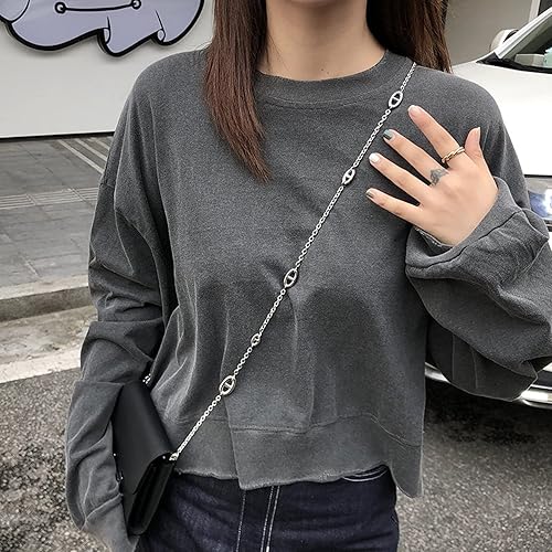 Miniatura 8 de Constance Slim Wallet Strap Insert Constance Conversion Kit with Gold Chain Constance Slim Wallet Insert Wallet on Chain (Lime, 120cm Silver Chain)