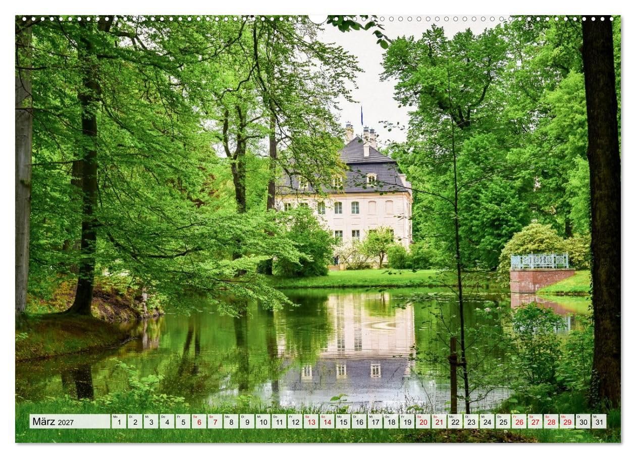 Parks und Wasserlandschaften (Wandkalender 2027 DIN A2 quer), CALVENDO Monatskalender: Der Spreewald bietet einzigartige Landschaften um Ruhe und Entschleunigung zu finden. (CALVENDO Orte)