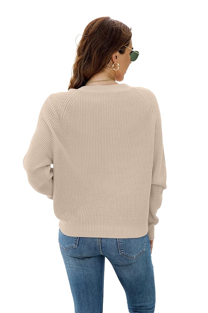 ounce open cable cardigan 韓国 TASAMO Open Front Cardigan Sweaters for Women V-Neck Long