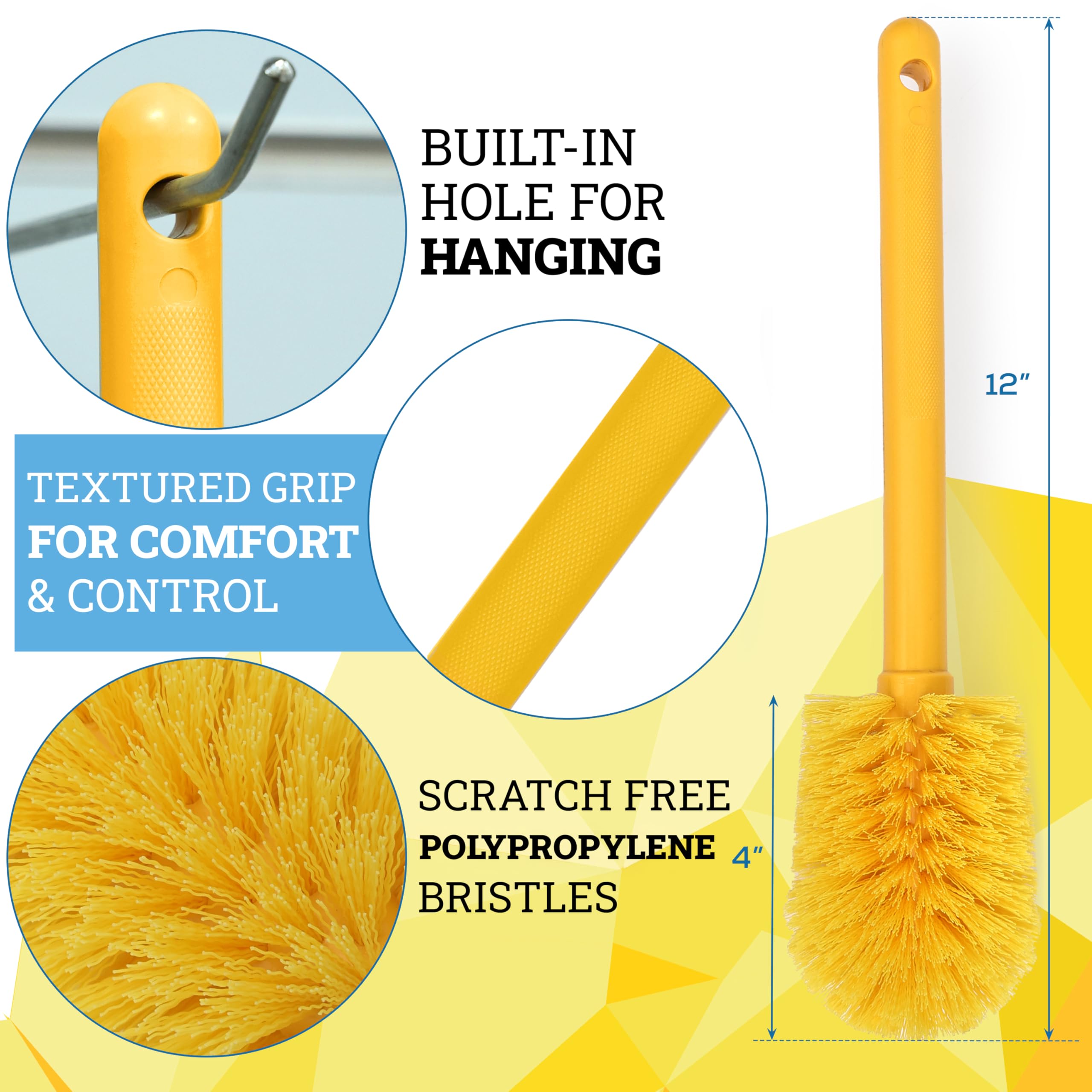 (未使用･未開封品)　Klearly Klean Decanter/Carafe/Goblet Brush; bendable efficient but gentle sponge cleaning wyeba8q Amazon.com: 2 Pieces Decanter Cleaning Brush Bottle Cleaner