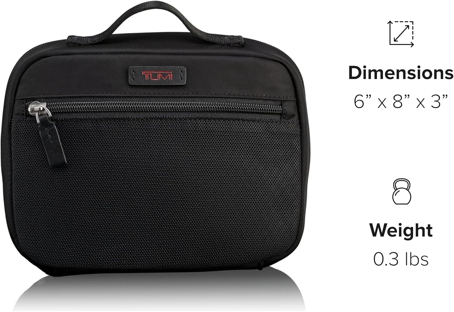 TUMI - Travel Accessory Pouch - Men's and Women's Case Organizer for Cords, Electronics, Cosmetics - Large, Black - Image 7