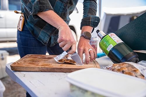 Miniatura 9 de Gerber Gear Stowe Cuchillo de bolsillo y funda - Hoja fija de 2.5" - Herramientas y equipo EDC - Micarta