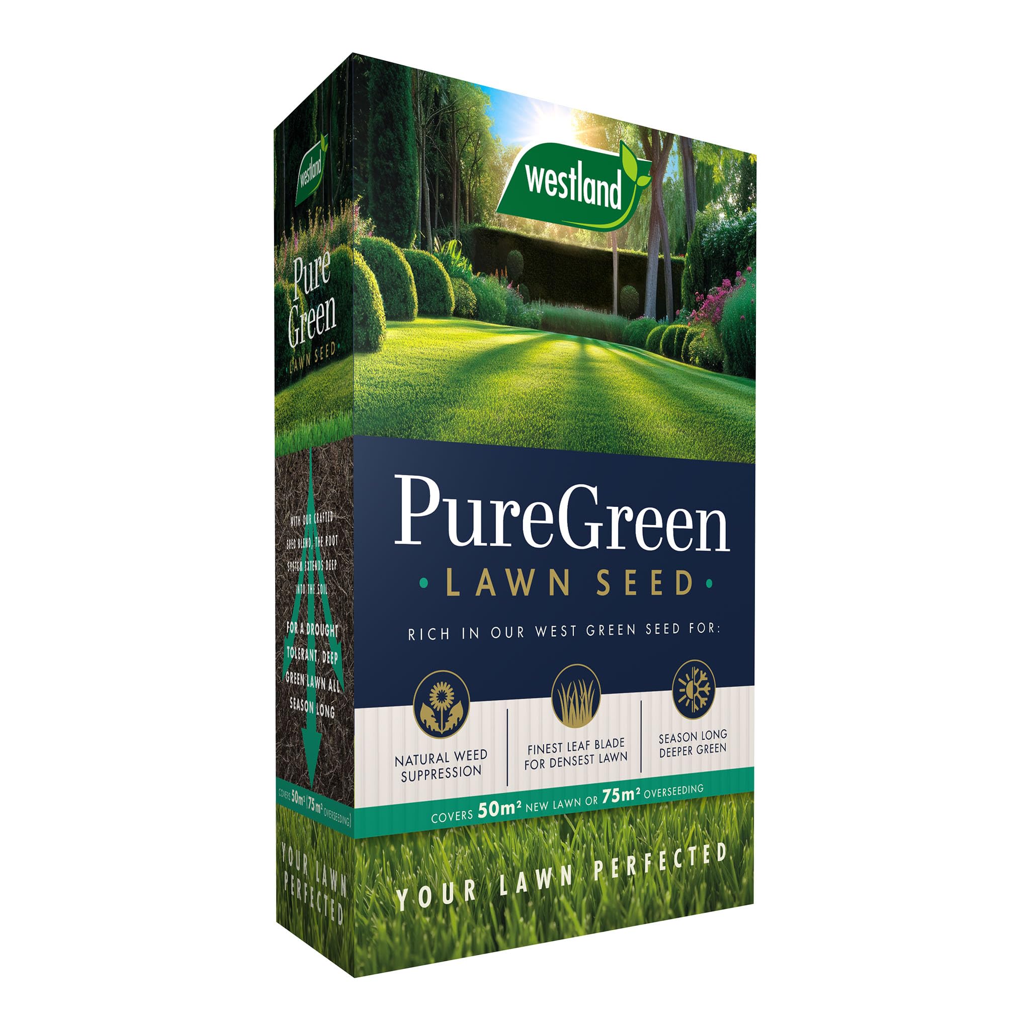 PureGreen Lawn Seed 50m2 Box
