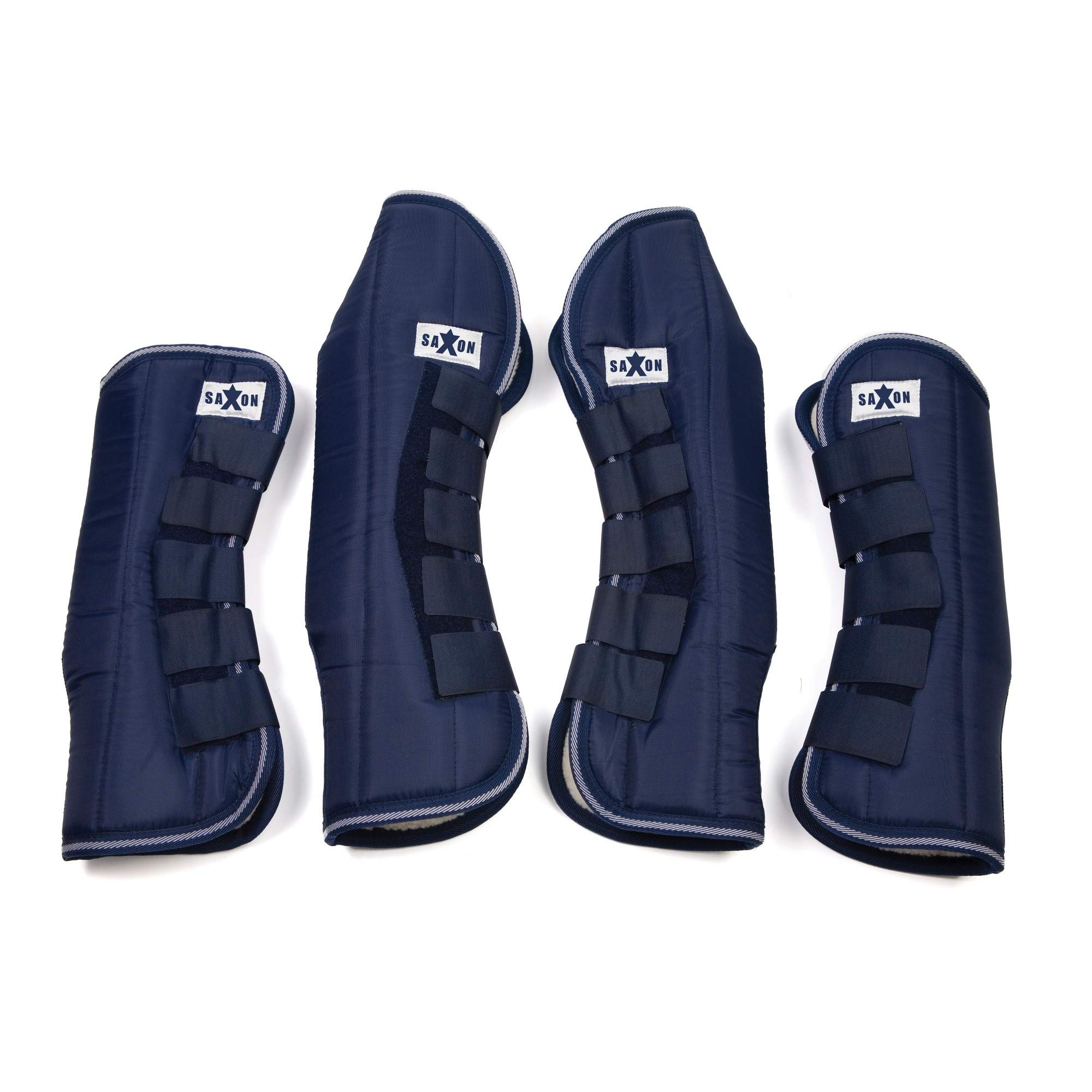 Saxon Travel Boots (Pony) (Navy)