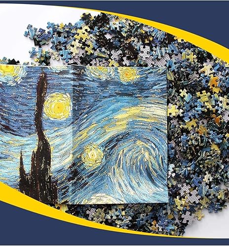 Miniatura 5 de Rompecabezas de 3000 piezas para adultos, desafíos difíciles, juguetes educativos, juegos divertidos familiares para relajarse y crear 45.27 x 32.28