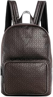 GUESS Mens Warner Backpack, Ground Coffee Brown