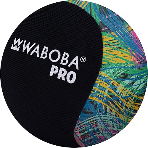 Waboba Pelota de agua profesional con agarre añadido, juguete perfecto para juegos de playa y agua, salta en el agua, inventado en Suecia, líneas
