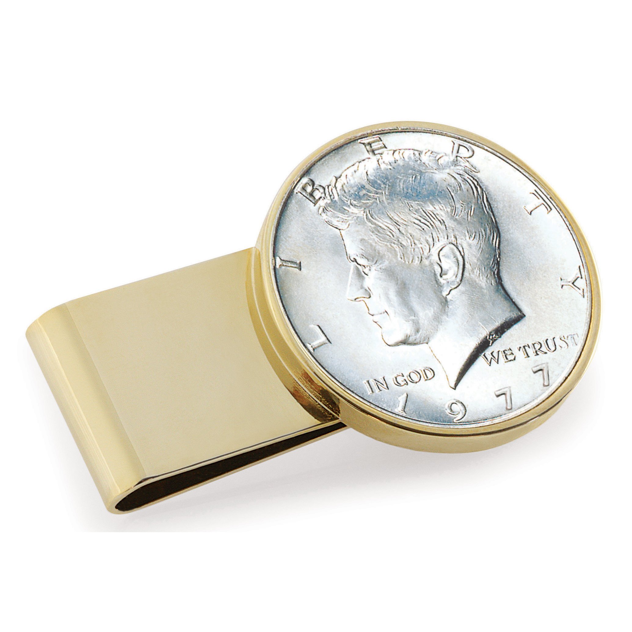 American Coin Treasures JFK Half Dollar Coin Money Clip