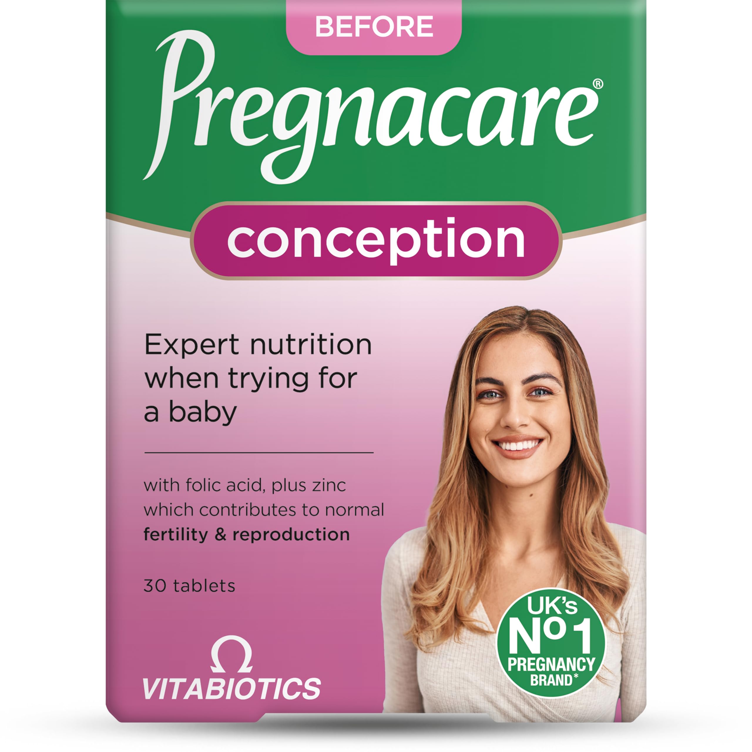 Vitabiotics Women's Pregnacare Before Conception 30 Tablets