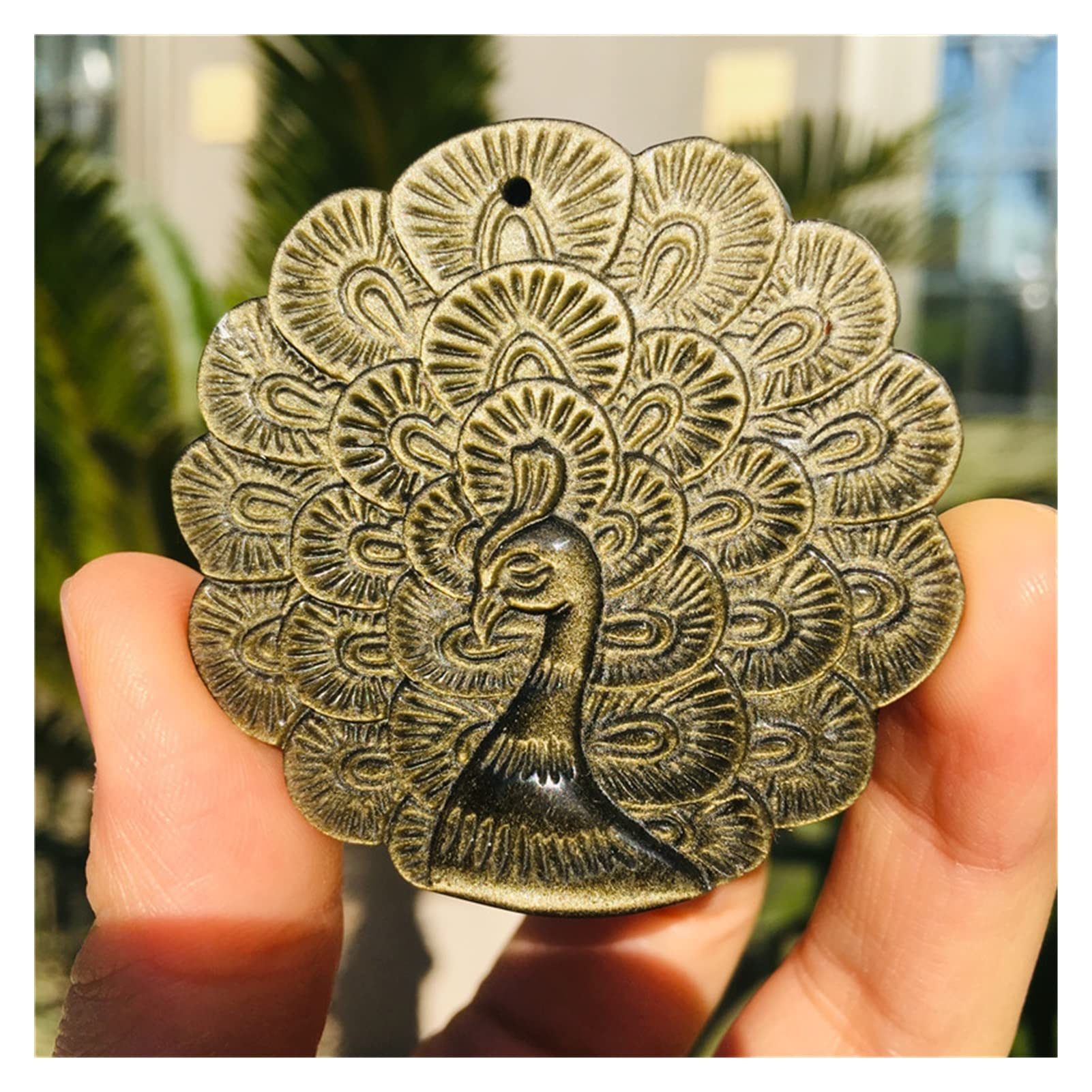 GURSAC Crystal Rough 50mm Beautiful Crystal Carved Nature Hand Carved Silver Obelisk Necklace Fashion Jewelry Gifts Home Decoration Decoration