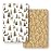Stretchy Ultra Soft Jersey Knit Fitted Pack n Play Sheets Set 2 Pack, Portable/Mini Crib Sheets with Deep Pocket, Fitted Playard Mattress Safe and Snug, Stylish Watercolor Deer and Leaves