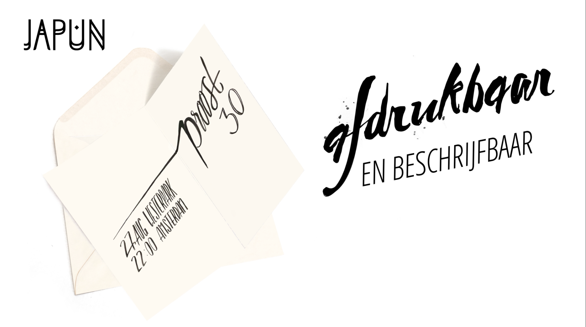 Japun - Set van 50 blanco vouwkaarten inclusief enveloppen Japun - Set van 50 blanco vouwkaarten inclusief enveloppen