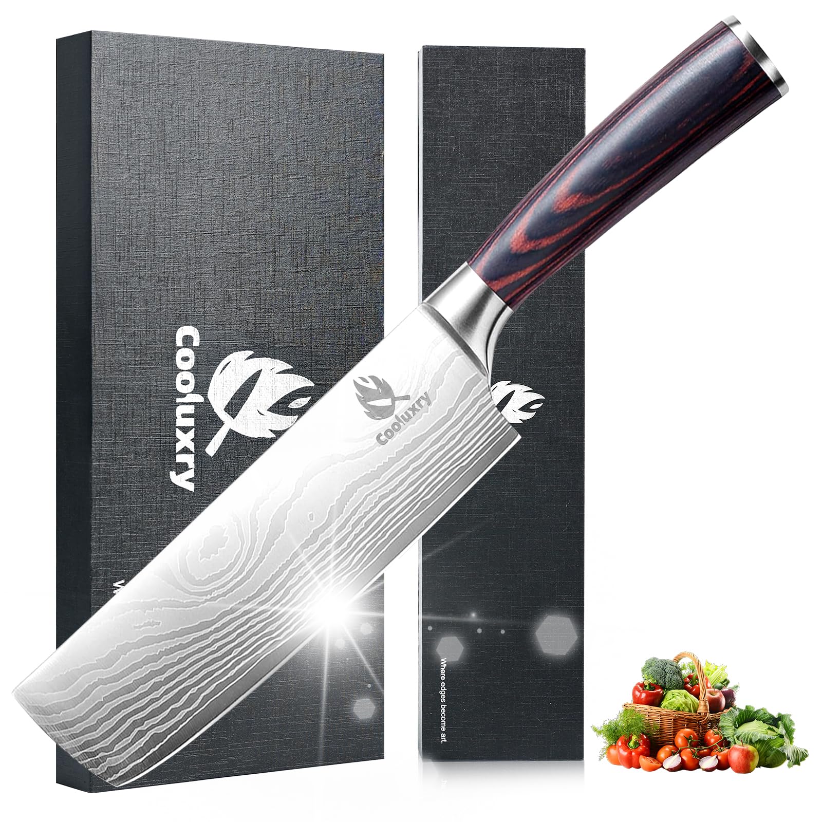 Chef Knife, 8 Inch Sharp Kitchen Knife,Professional Kitchen Knives — Amazon image 10