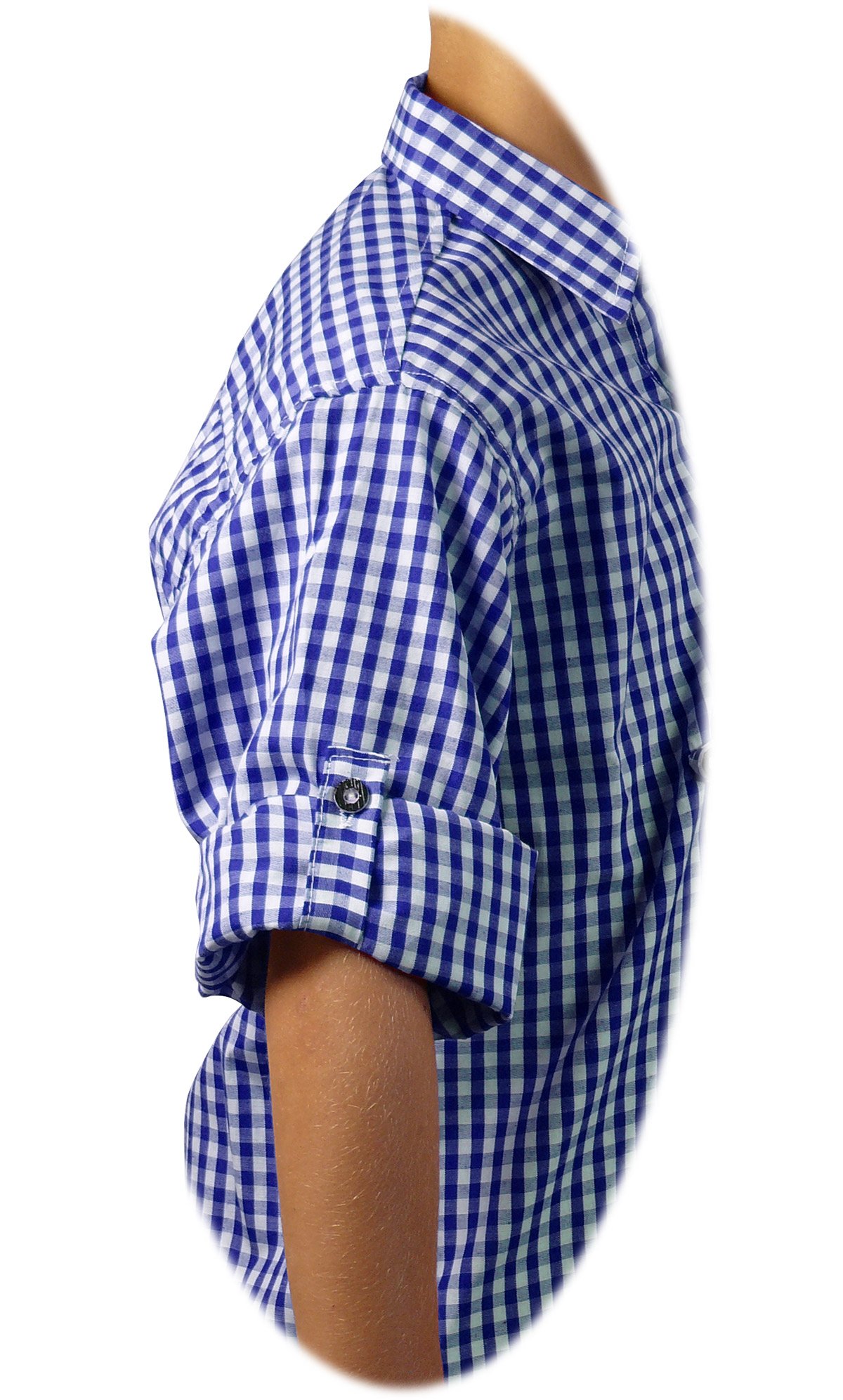 Harrys-Collection Jungen Kariertes Trachtenhemd aus 100% Baumwolle