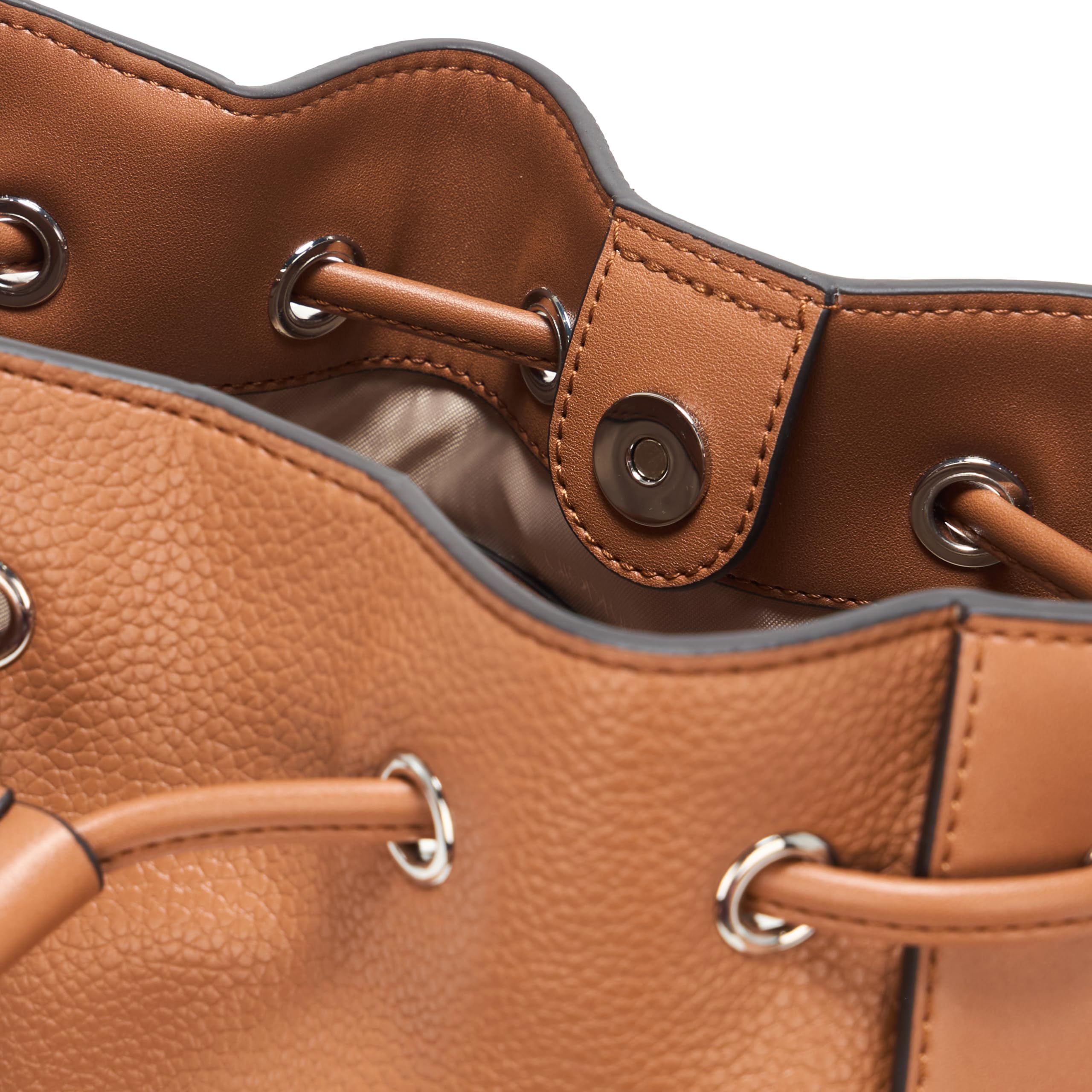 Calvin Klein Damskie stringi Holt Crossbody ze ściągaczem, karmelowy, Caramel, jeden rozmiar