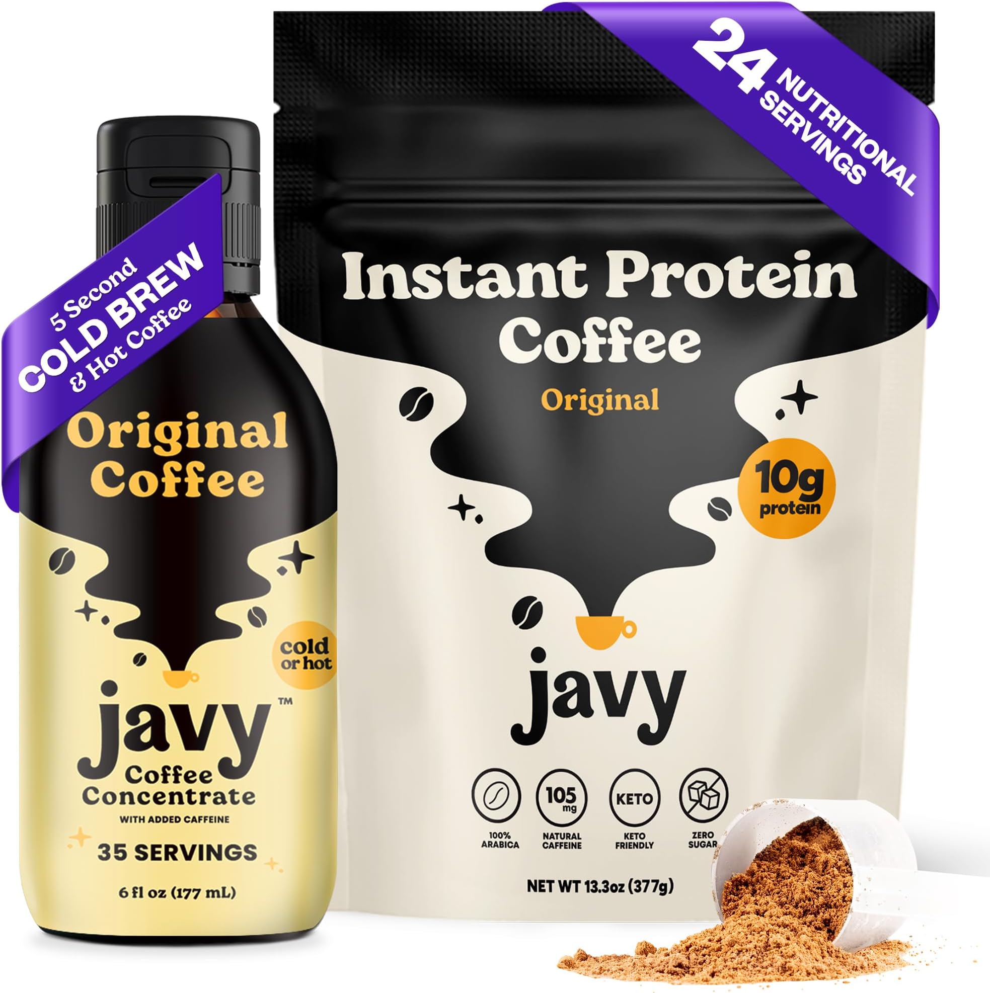 Can Javy Protein Coffee Be Hot Amazon.com : Javy Coffee Concentrate & Protein Coffee - Cold Brew