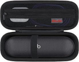 Elonbo Beats Pill Wireless Bluetooth Speaker Suitcase, Black/White