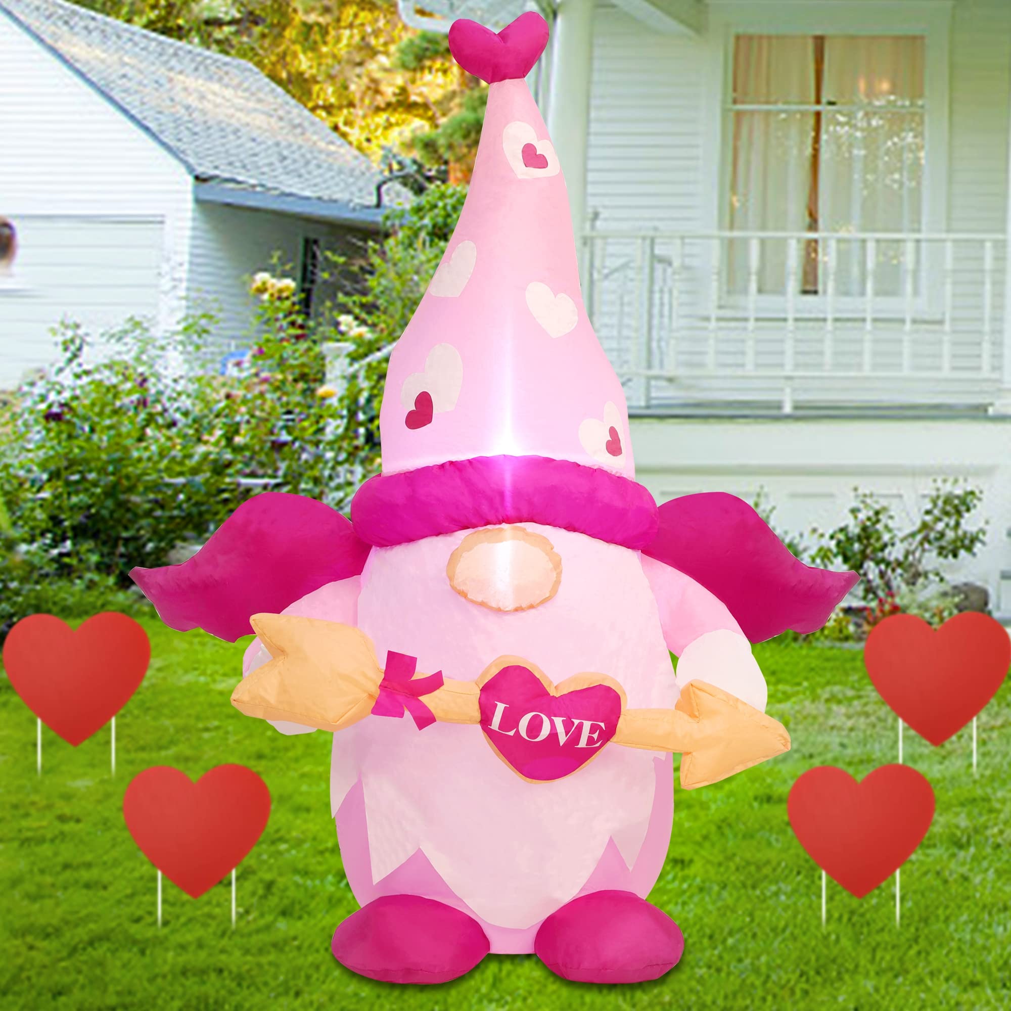 Valentine‘s Day Valentine Gnomes White Transparent, Valentines Day ...