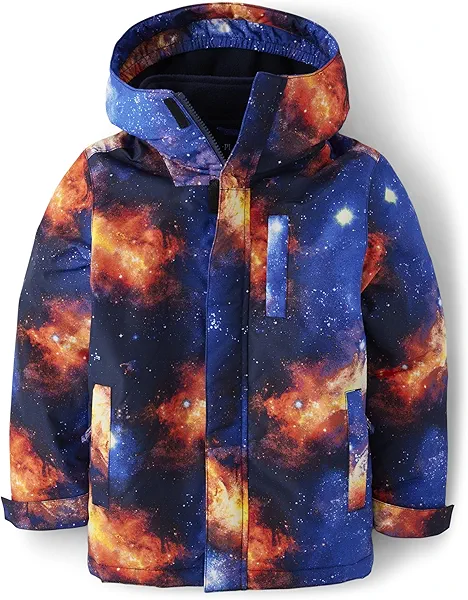 The Children's Place Boys Heavy 3 in 1 Winter Jacket, Wind-resistant Water-resistant Shell, Fleece Inner