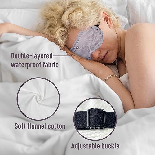 Miniatura 5 de Paquete de aceite de ricino para ojos, máscara de ojos, reutilizable, orgánico, paquete de aceite de ricino para pestañas escasas y cejas, arrugas,