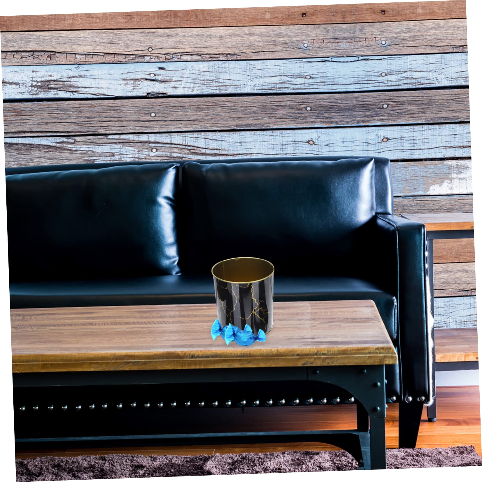 Didiseaon Set Da 2 Barattoli Porta Biscotti e Contenitori Per Caramelle in Latta Da Tè Coperchio, Design Nordico in Metallo Laminato Resistente Per La Conservazione e Decorazione Natalizia