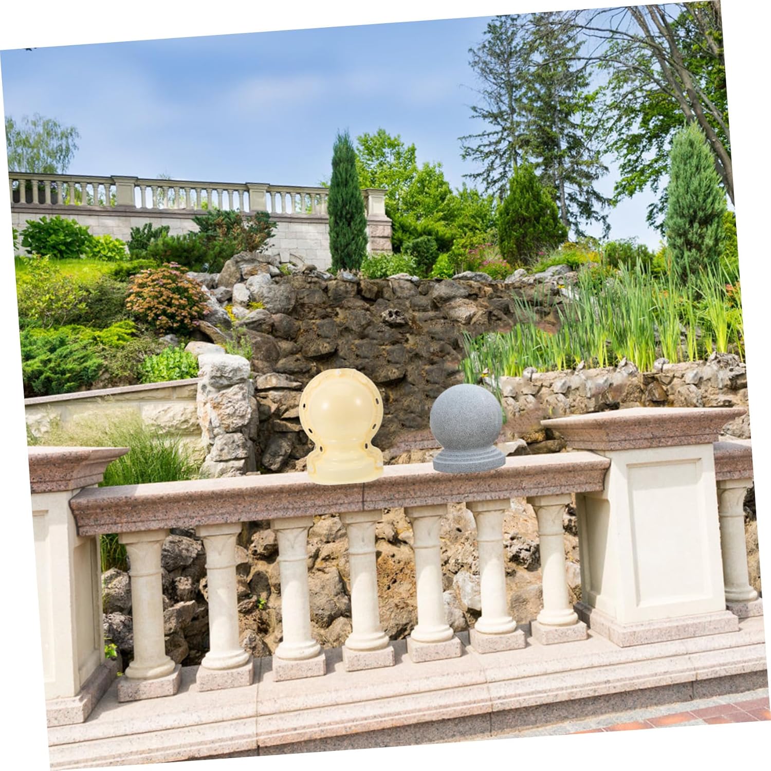 Roman Column Baluster Decor Concrete Molds Diy Balcony Accessory Decor