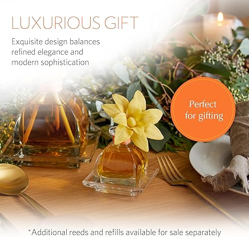 Miniatura 5 de Agraria PetiteEssence - Juego de difusor de flores y varillas hecho a mano, fragancia botánica para el hogar, difusor de aceite perfumado, para