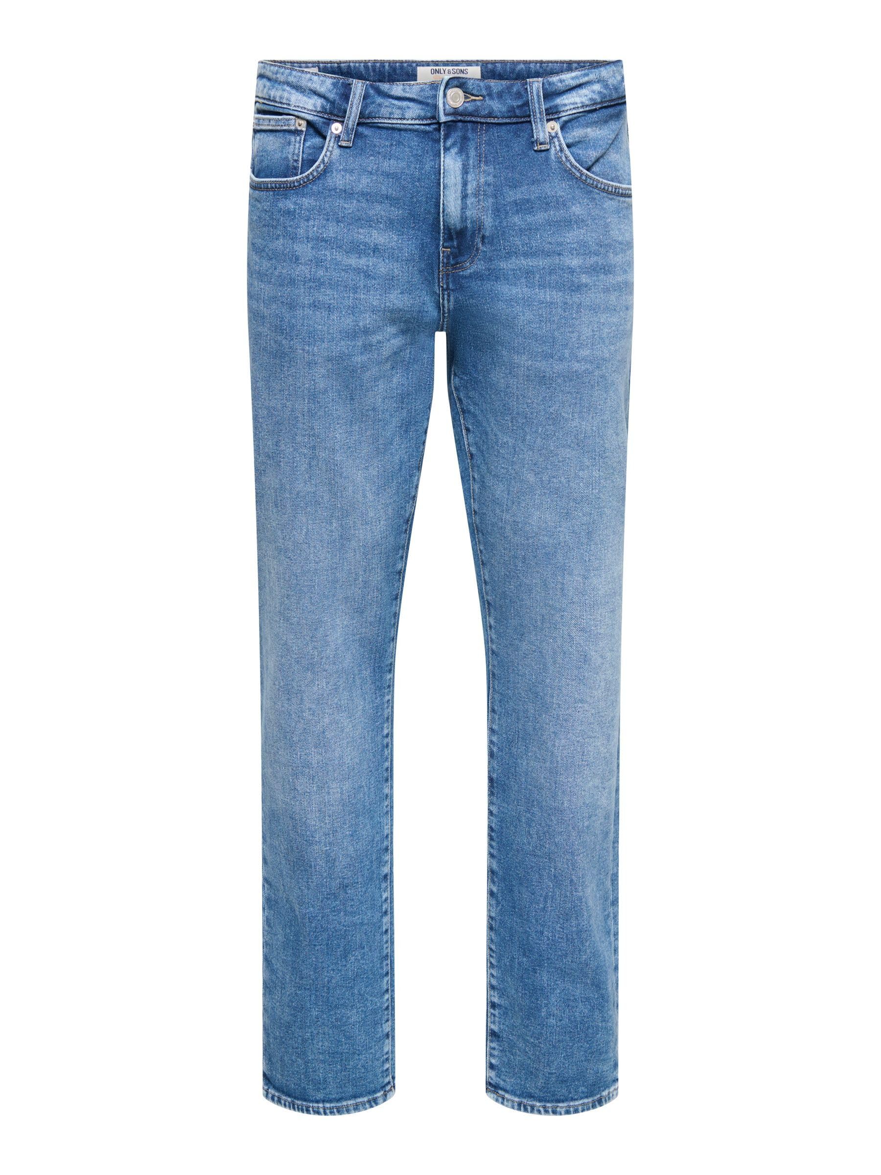 ONLY & SONS ONSWEFT REG. ONE MBD 5094 TAI DNM, Medium Blue (Medium Blue Denim), 36 W/32 L
