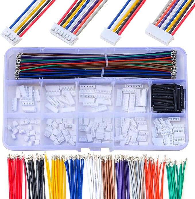 JST-Stecker-Set - 69-teiliges Connector-Kit Für Elektronikprojekte