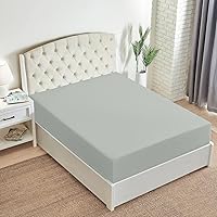 Vista 148 de Mellanni California King Fitted Sheet - Iconic Collection Bedding Sheets with up to 16 inch Deep Pocket - Soft & Cooling - Fade & Stain Resistant