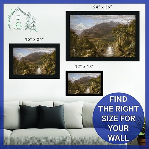 Miniatura 6 de Lost Cabin Church Corazón de los Andes por Frederic Edwin Church  Impresión sin marco  Reproducción de pinturas de obras de arte finas  Póster