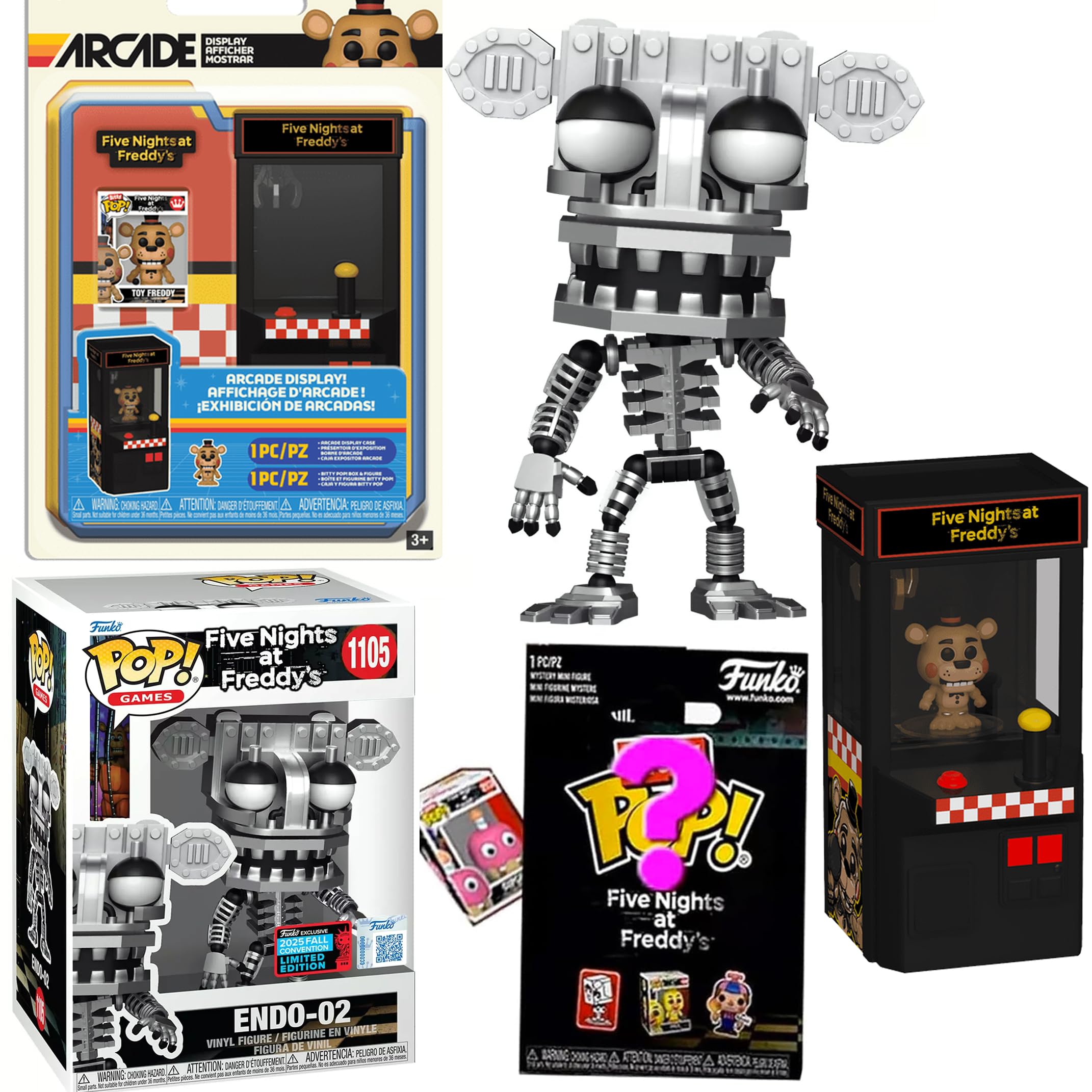 Amazon.com: Figura de oso terror Five Nights at Freddy's con