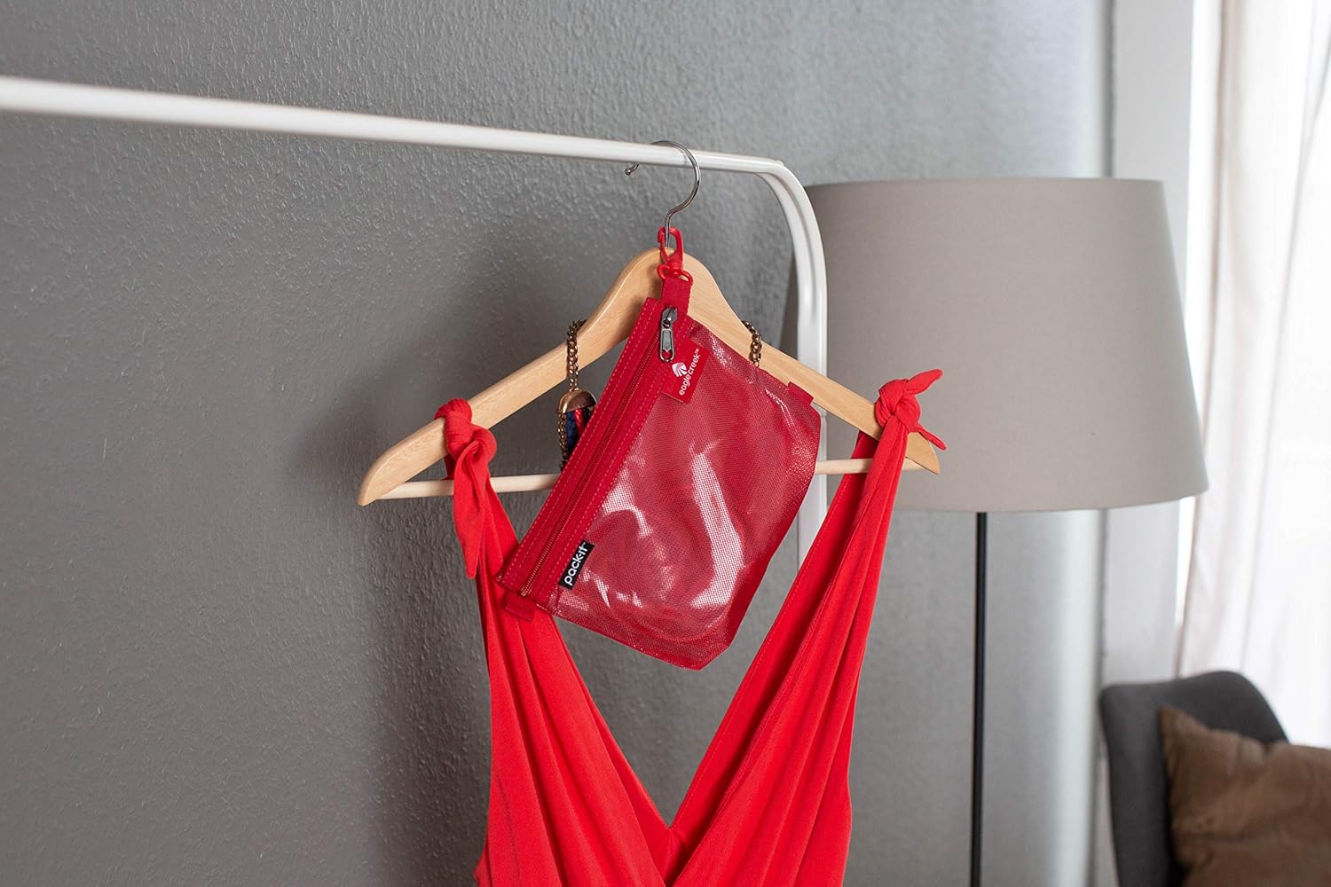 Eagle Creek Pack-It Sac Packing Organizer, Red Fire (S)