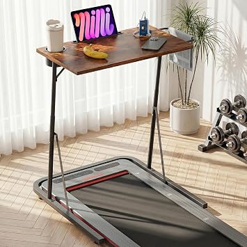 Treadmill Desk, Adjustable Bike Trainer Desks, Portable Workstation