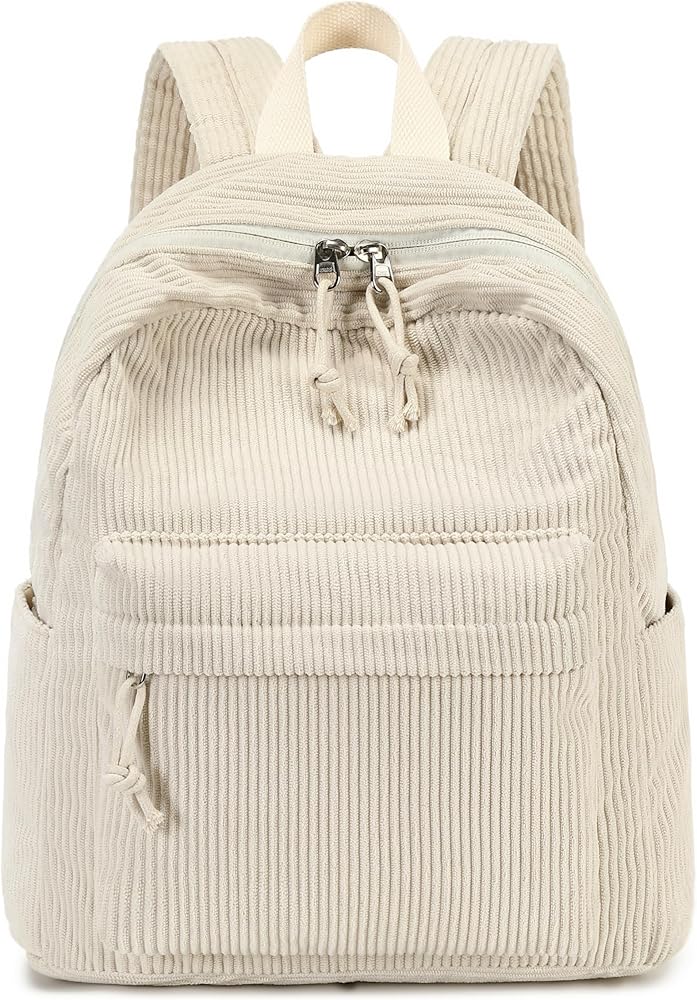 Lois Mujer Mochila Lona/poliéster (beige, Mediana) Mochilas