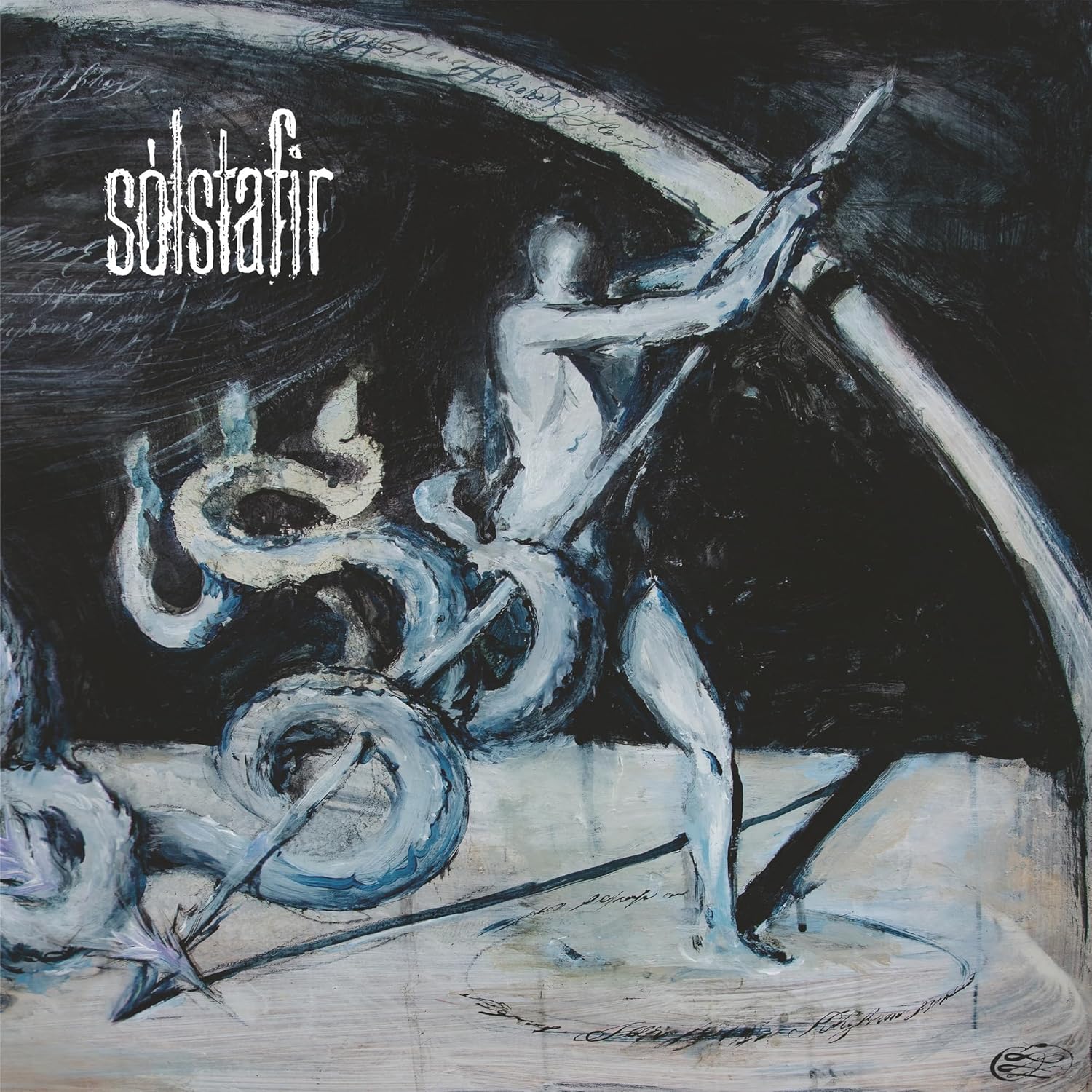 Hin helga kvöl por Sólstafir — capa do álbum