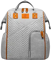 Mochila Maternidade Impermeável Ergonômica Multifuncional para Gestantes Mamãe e Bebê Menino Menina Versão Luxo Marca: Maternity Dream