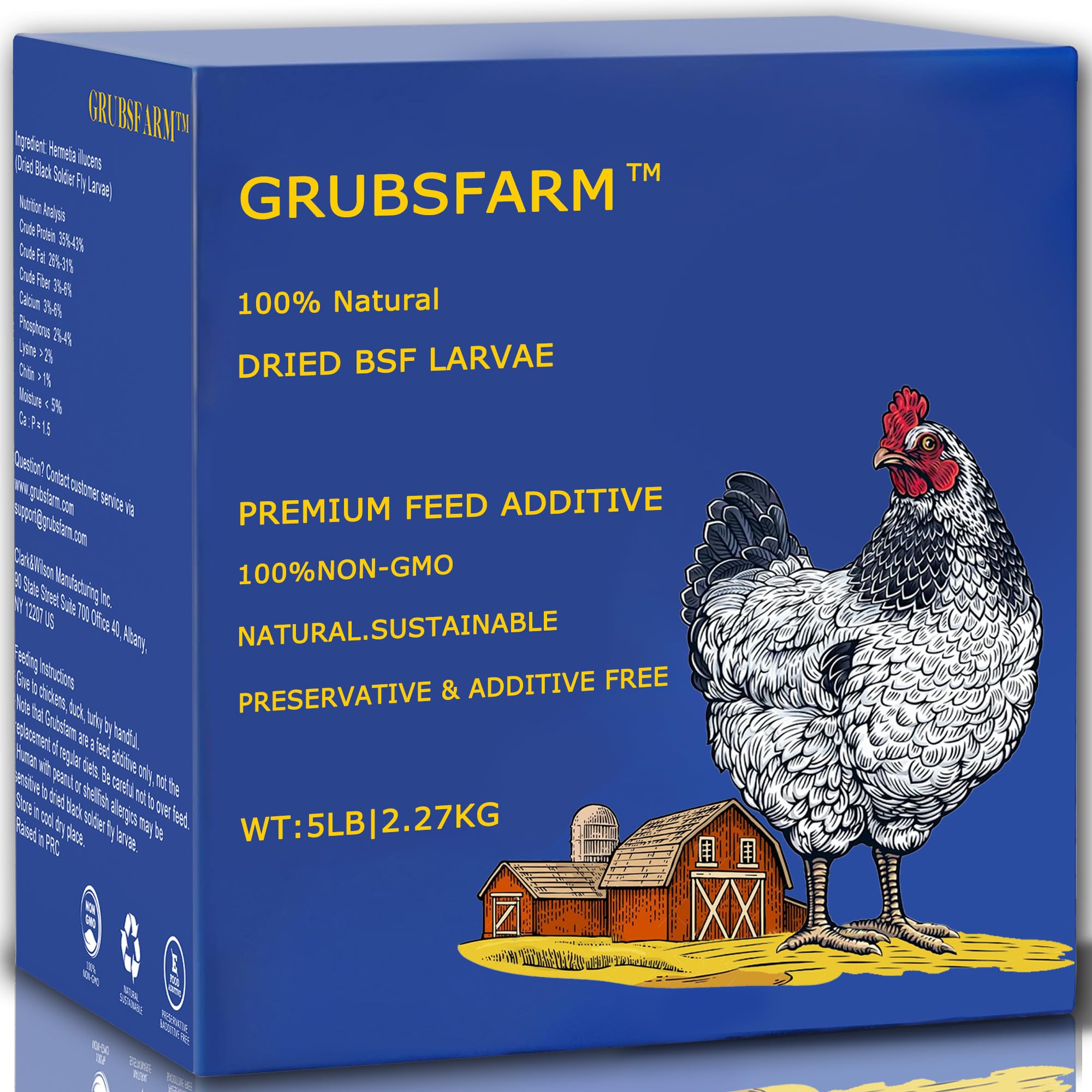 GRUBSFARM BSF Larvae