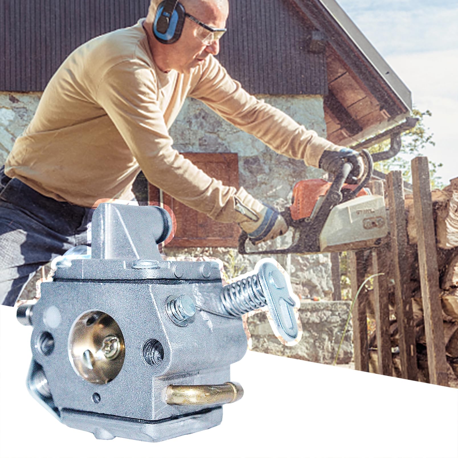 Carburatore Per Stihl 017 018 Per ZAMA MS170 MS180 MS 170 180 C1Q-S57B - Foto 12