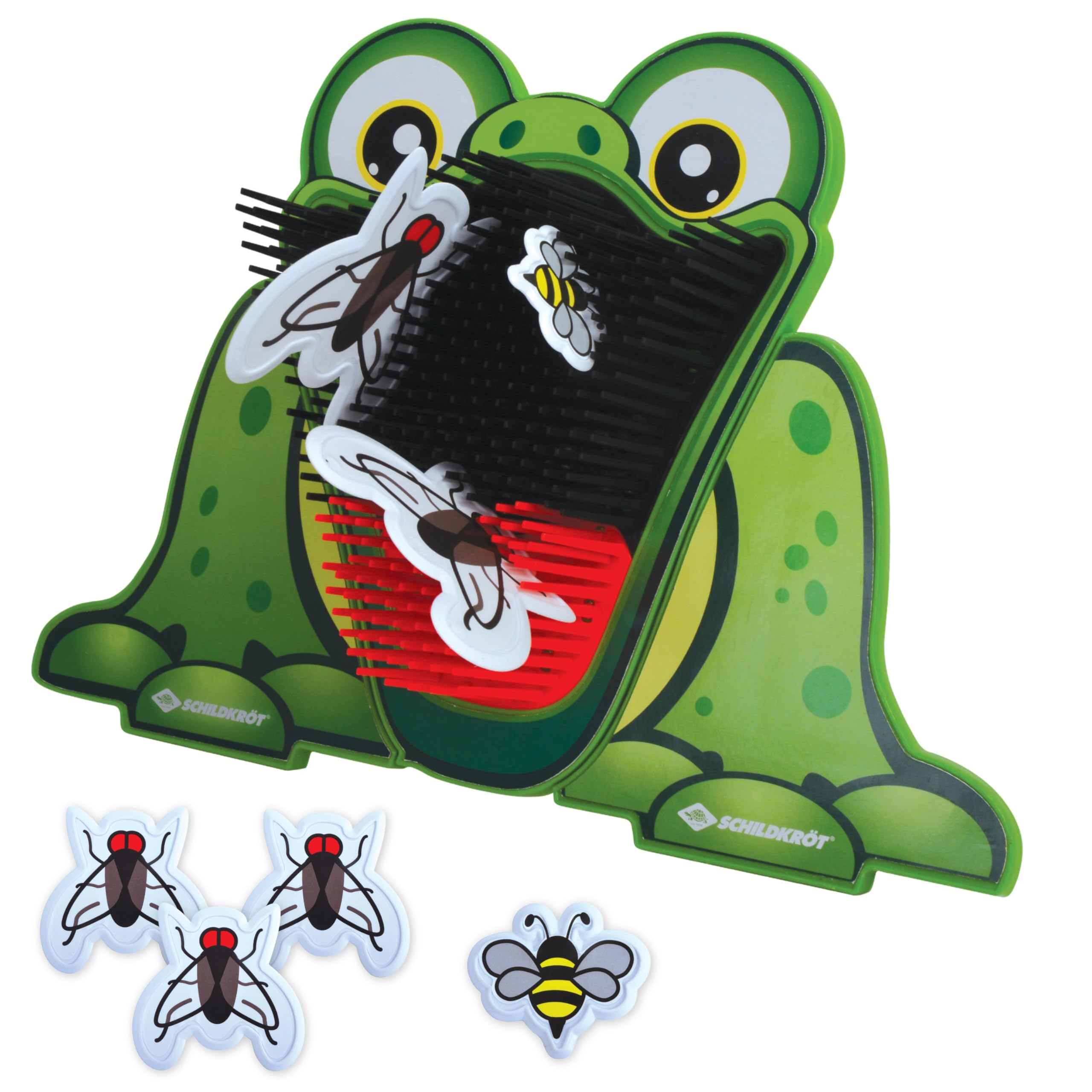 Schildkröt Feed the Frog, Fun Throwing Game with a Frog as a