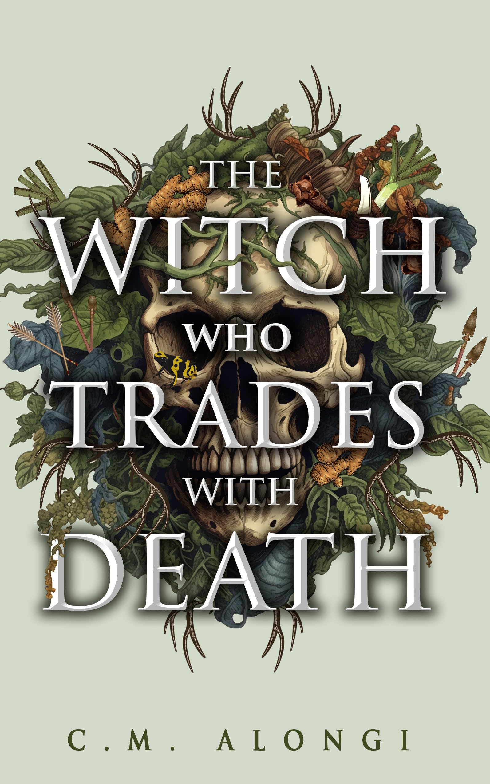The Witch who Trades with Death by C.M. Alongi (Hardback Book)