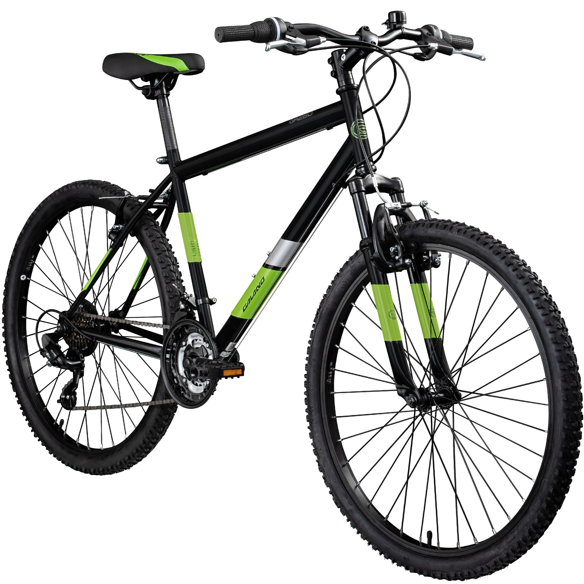 Galano GA260 Mountainbike 26 Zoll ab 160 cm für Damen Herren Mädchen Jungen mit 21 Gang, V-Brakes Fahrrad MTB Hardtail viele Farben, Aluminium, Unisex