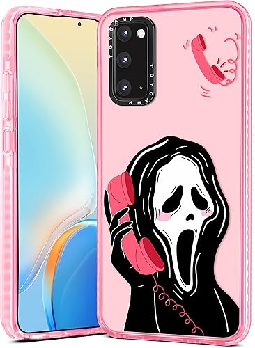 Toycamp Funda para Samsung Galaxy S20, bonito diseño para mujeres, niñas, niños, adolescentes, esqueleto y dibujos animados, funda (6.2 pulgadas)