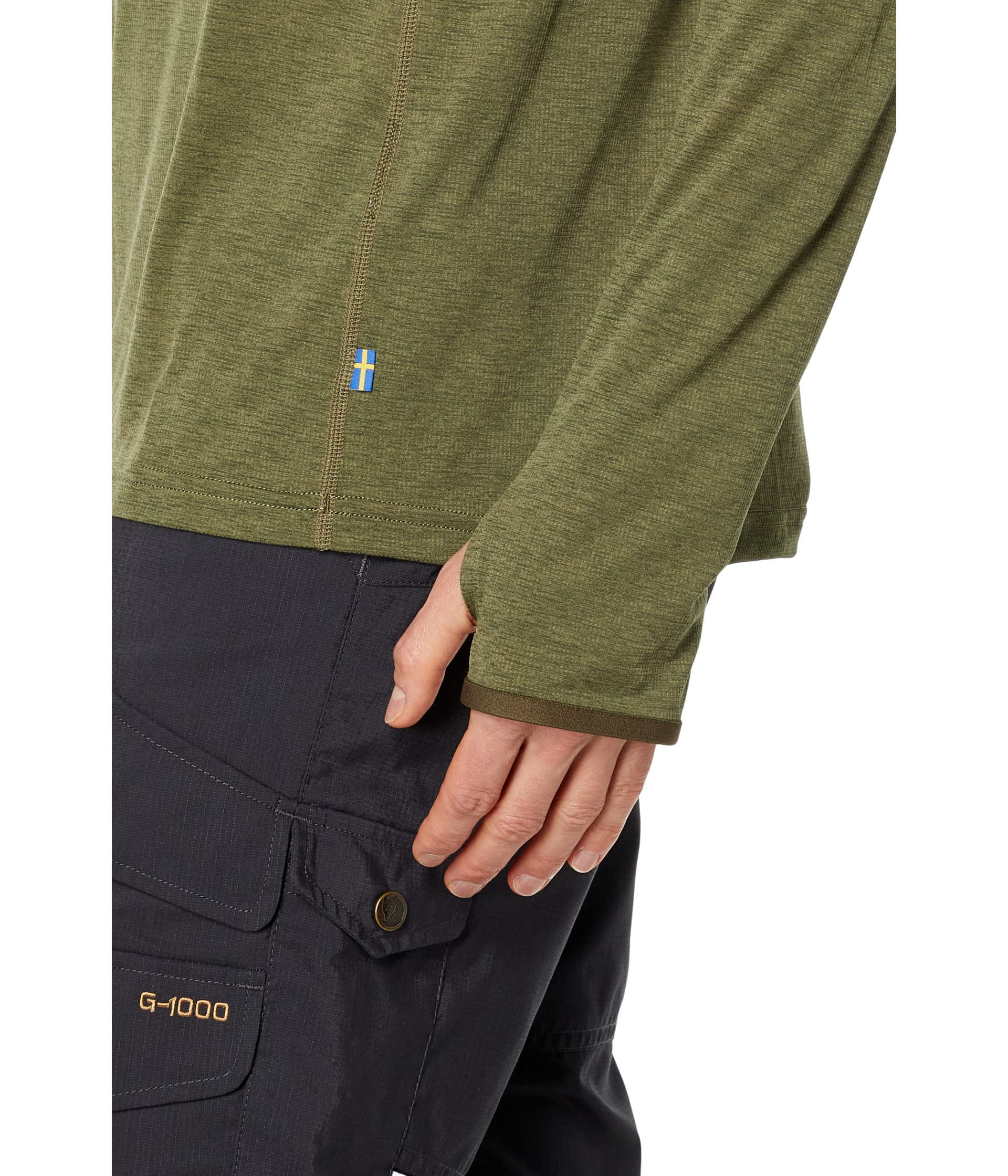 Fjällräven Herren Abisko Sun Hoodie Pullover Sweatshirt Kapuzenpullover