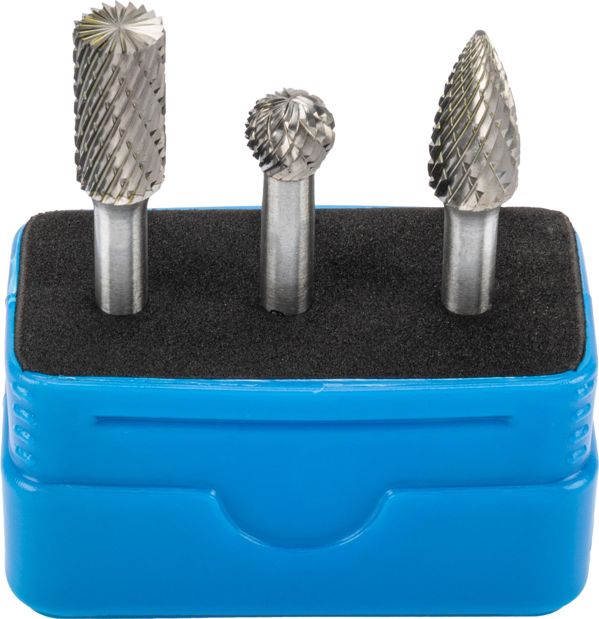 CONDOR Werkzeug 9813 | Hartmetall-Frässtift-Satz Rotationsfräser | 3-teilig | Wolfrahmstahl | ø 10 mm | Schaft 6 mm | geeignet für Holzbearbeitung, Schnitzen, Metallpolieren, Gravieren und Bohren
