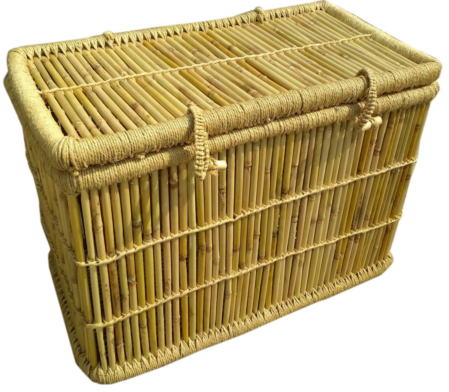 laundry bamboo basket