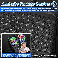 Vista 5 de Cartist Ajuste personalizado para tapetes Kia 2023-2025 2026 (solo para modelos híbridos) (no compatible con enchufe) para todo tipo de clima, fila