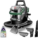 BISSELL Little Green Pet Pro Portable Carpet and Upholstery Deep Cleaner, Car/Auto Detailer with Self-Cleaning Tough Stain, Pet Hair Removal, Crevice Tool (3909)