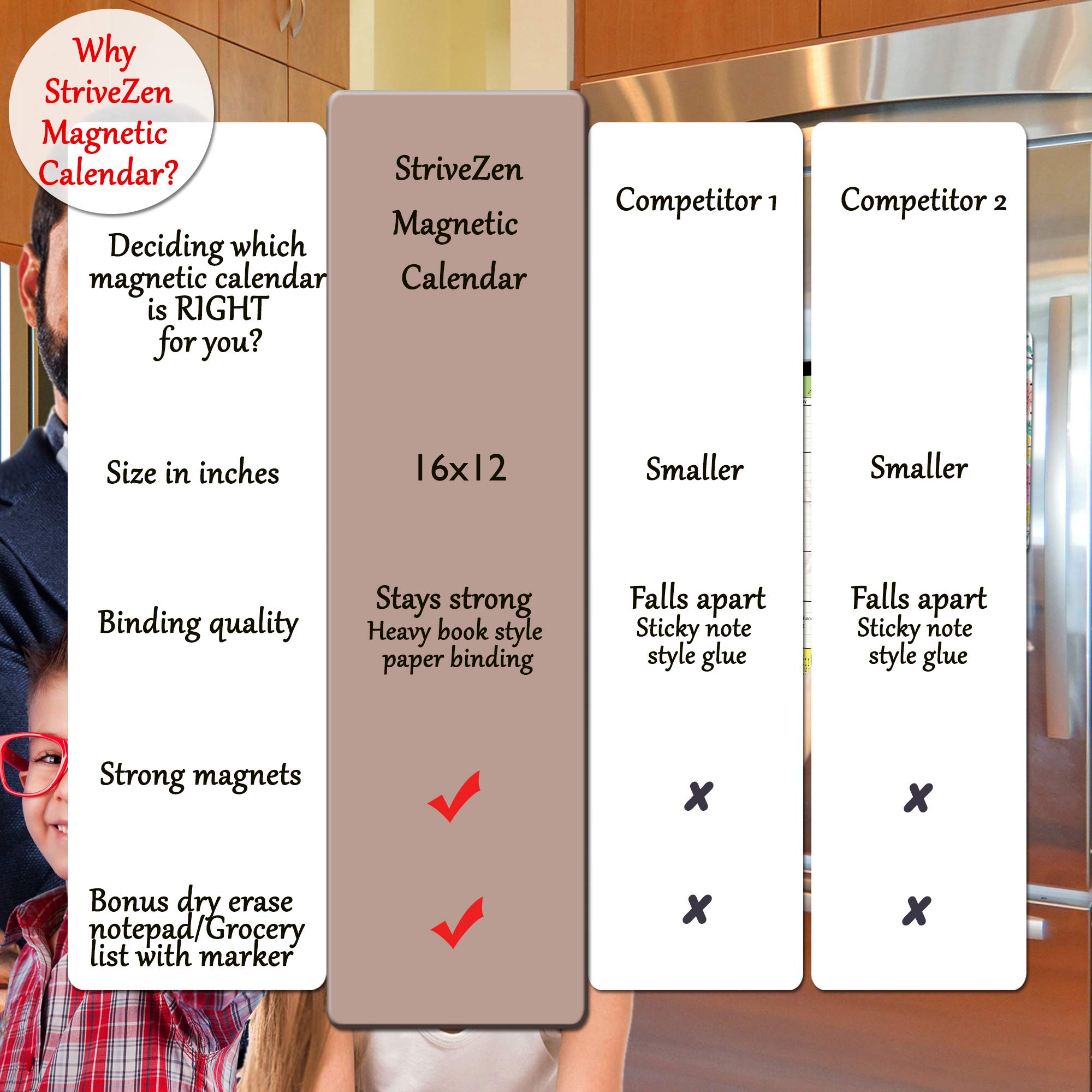2022-2023-magnetic-calendar-for-fridge-by-strivezen-16x12-inches
